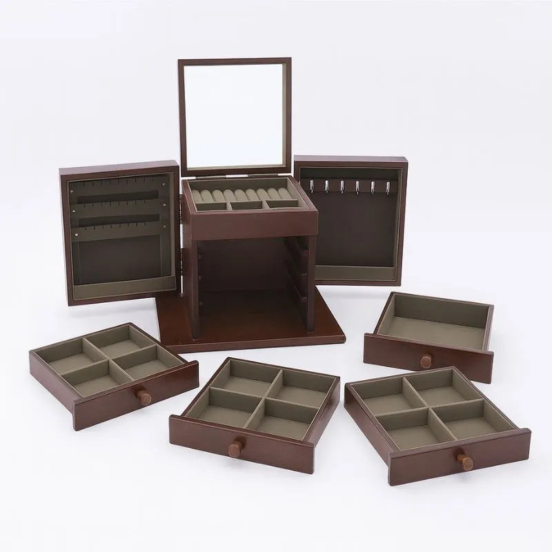 Boite Bijou Femme en Bois