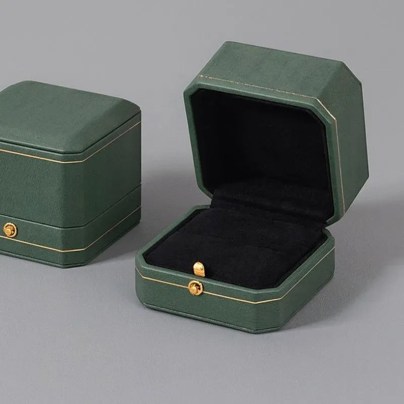 Écrin à Bijoux Vert (Bague)