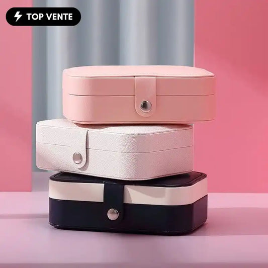 Boîte à Bijoux Voyage Cuir