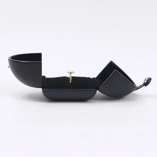 écrin à bijoux cuir noir