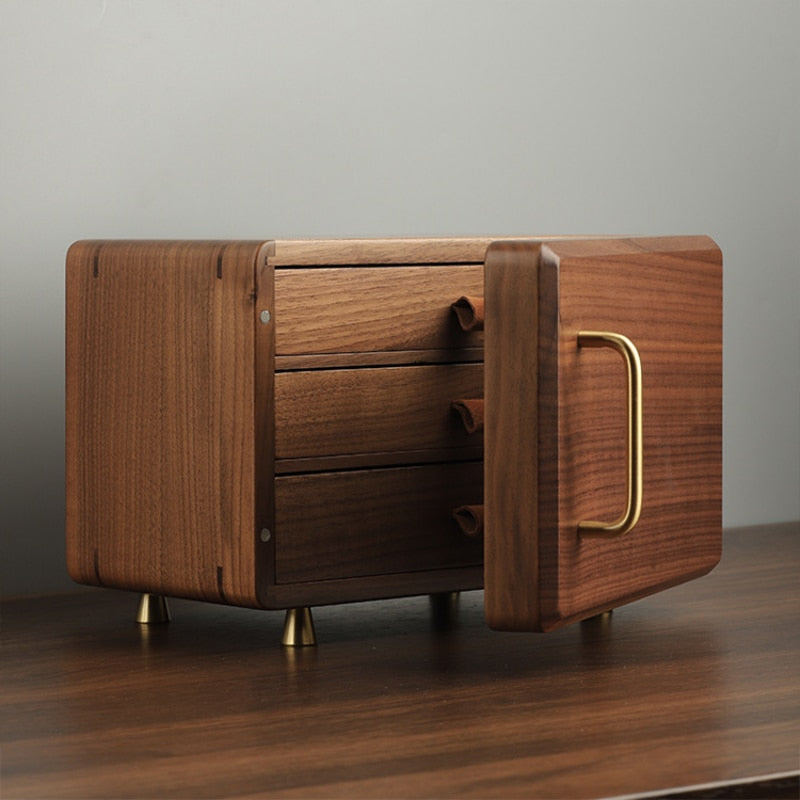 Boîte a Bijou en Bois Massif