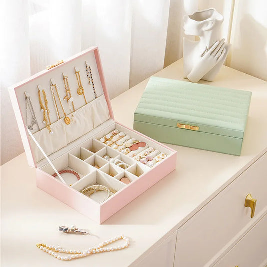 Boîte à Bijoux Simili Cuir