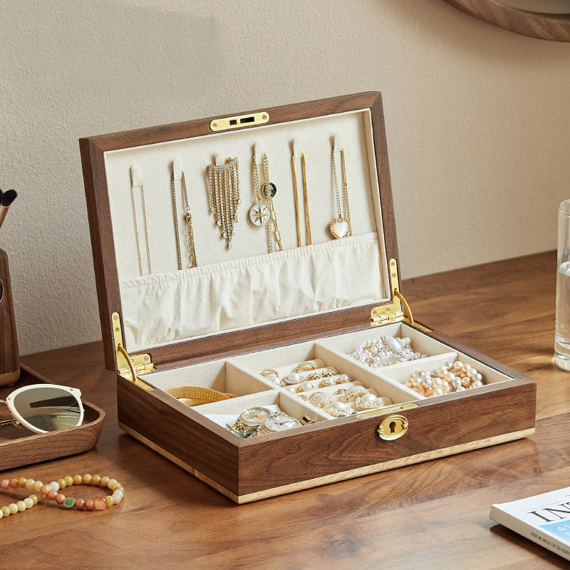Coffret Bijoux en Bois