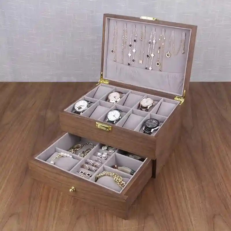 Boîte à Bijoux Homme Bois