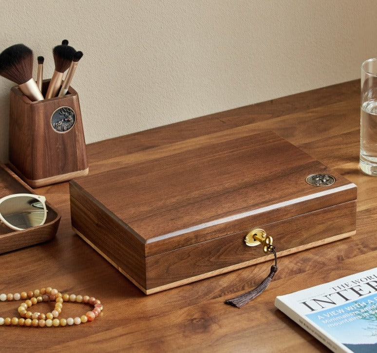 Coffret pour Bijoux en Bois