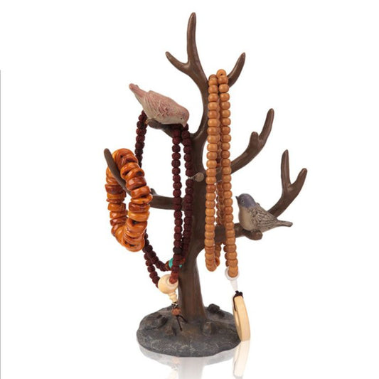 Arbre à Bijoux en Bois
