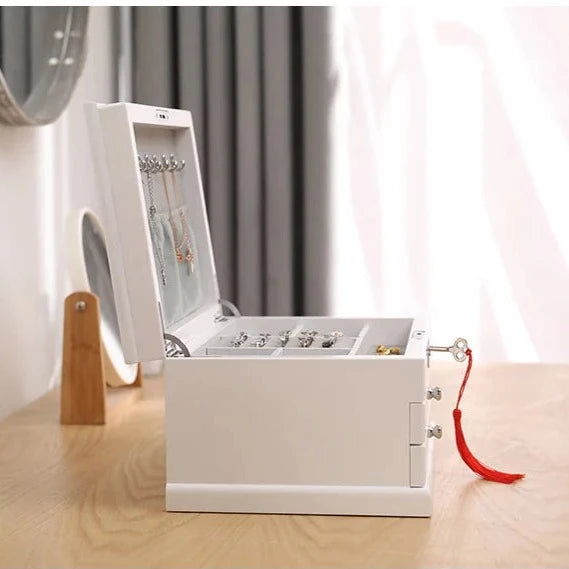 Boîte à Bijou Bois Blanc