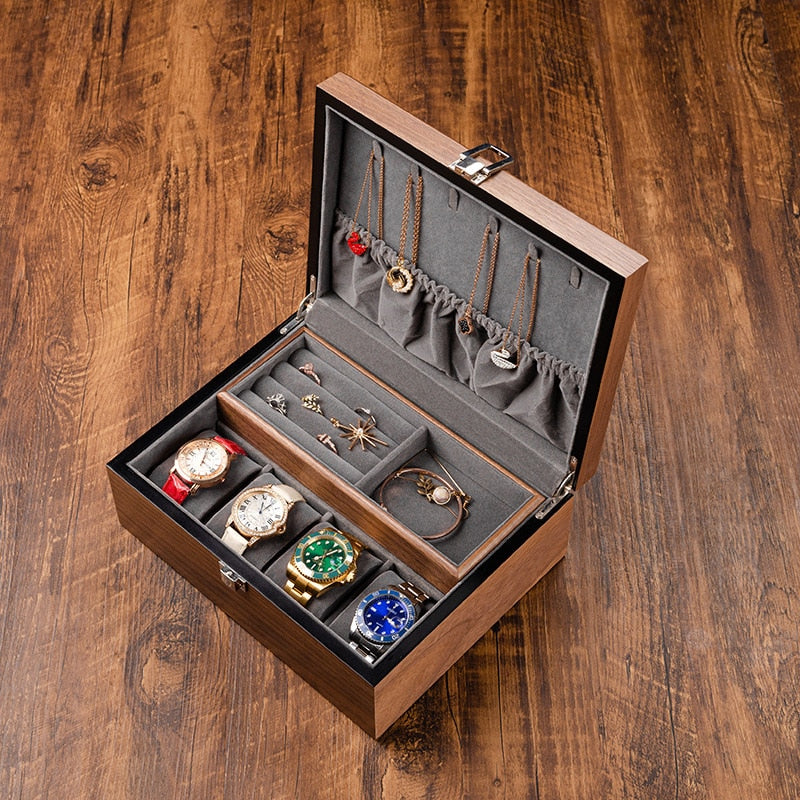 Boîte à Bijou pour Homme Bois