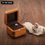 Écrin Bague Bois - Vignette | Les Boîtes d&#39;Aphrodite