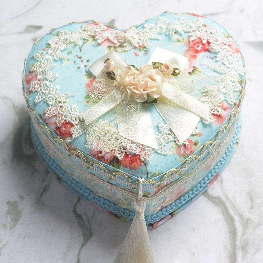 Boîte à Bijoux  Cœur