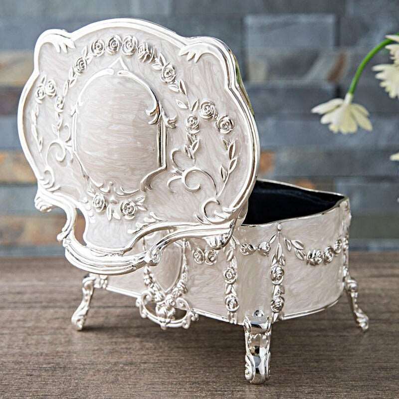 Boîte à Bijoux  Ancienne <br/> Nacre