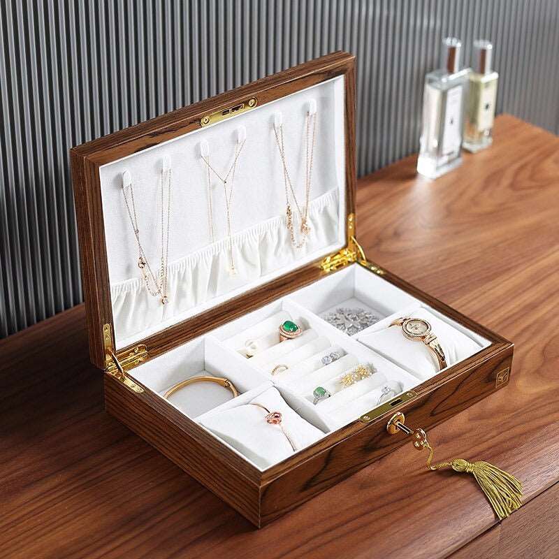 Boîte à Bijou en Bois Personnalisée