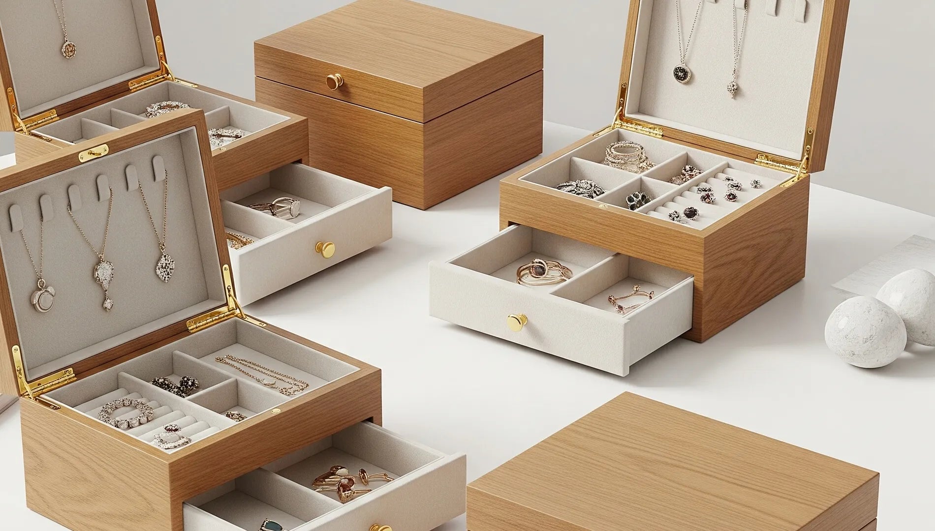 boite a bijoux bois