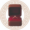 écrin à bague