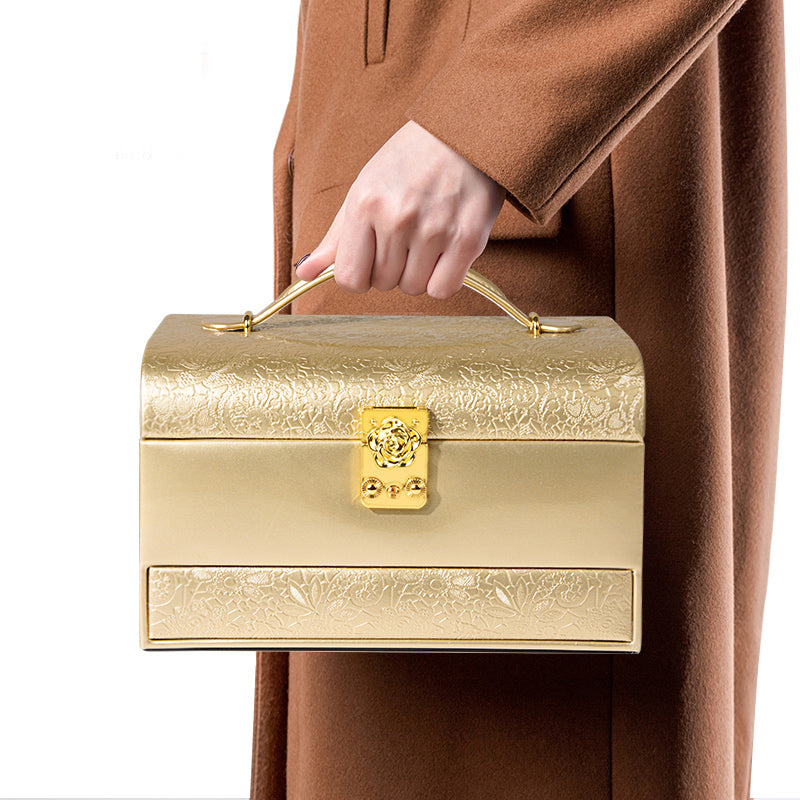 Boite a Bijoux Doré