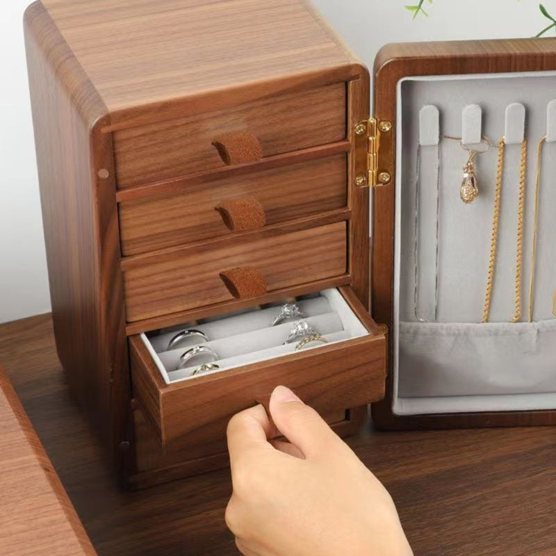 Boîte à Bijou en Bois Précieux