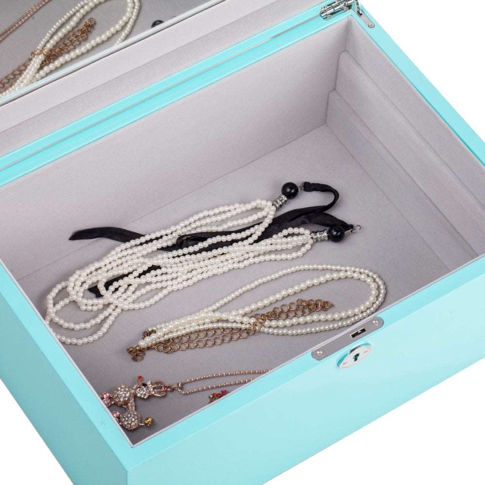 Boîte à Bijoux <br/> en Bois Peinte