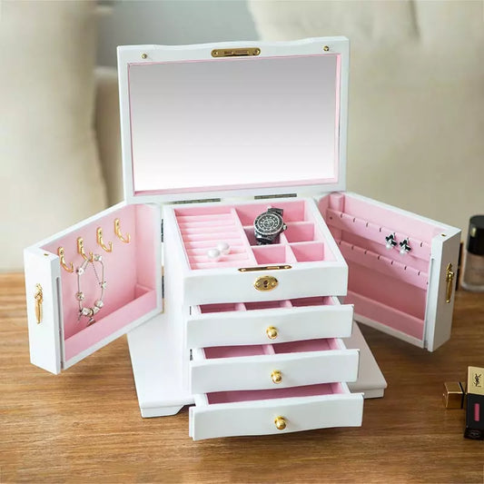 boîte à bijoux bois fille