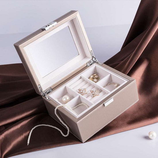 Boîte à Bijoux Design en Cuir | Les Boîtes d'Aphrodite