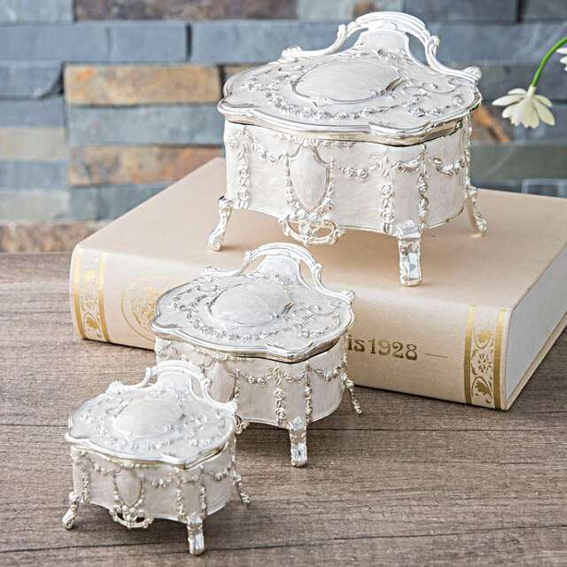 Boîte à Bijoux  Ancienne <br/> Nacre