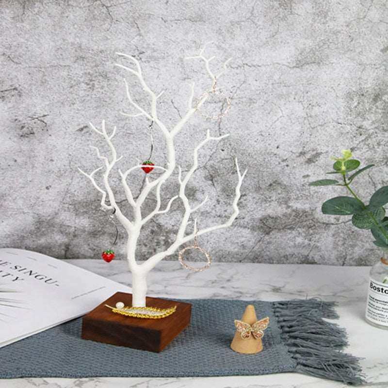 Arbre à Bijoux Blanc