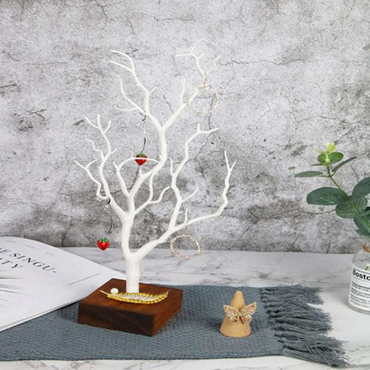 Arbre à Bijoux Blanc