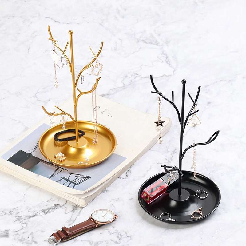 Arbre à Bijoux Doré