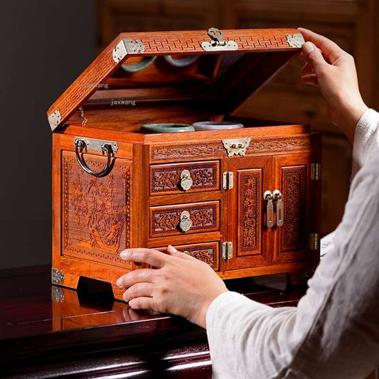 Boîte Bijoux Chinoise Bois