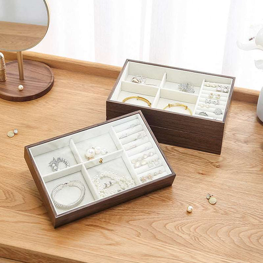 Boîte à Bijoux Bois Empilable