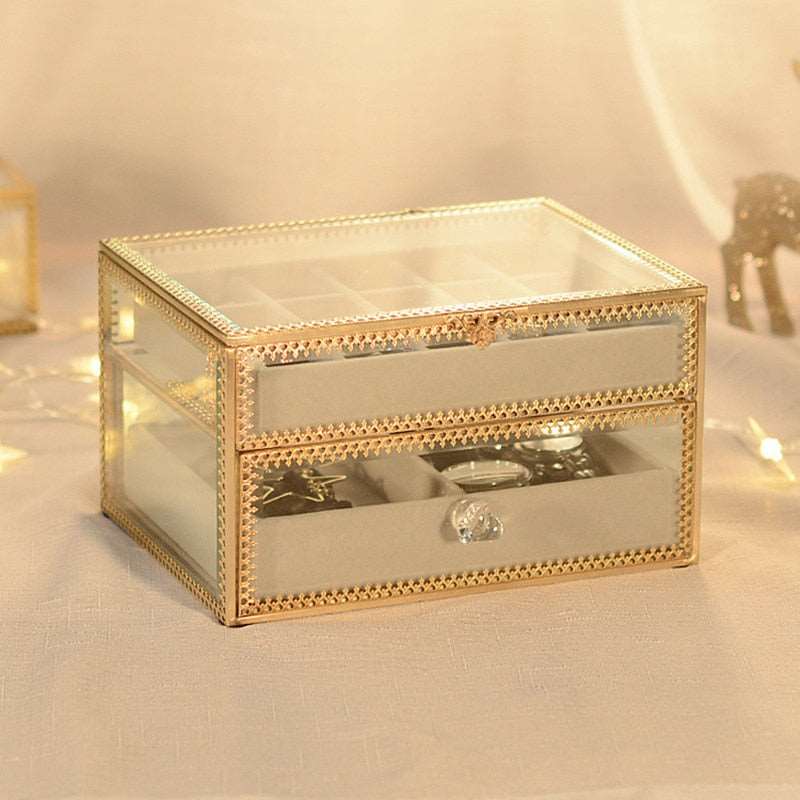 Boîte à Bijoux Victoria en Verre | Les Boîtes d'Aphrodite