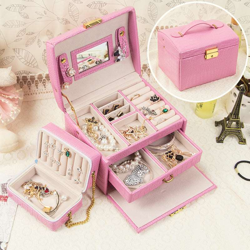 Boîte à Bijoux Pandora en Cuir | Les Boîtes d'Aphrodite