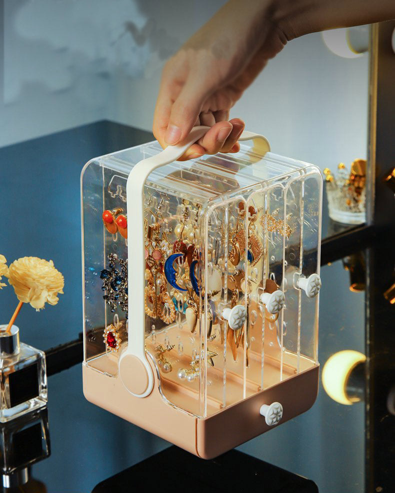 boite pour bijoux transparente