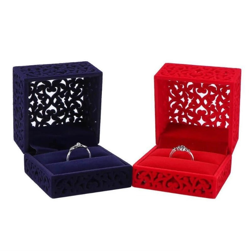 écrin à bijoux velours oriental