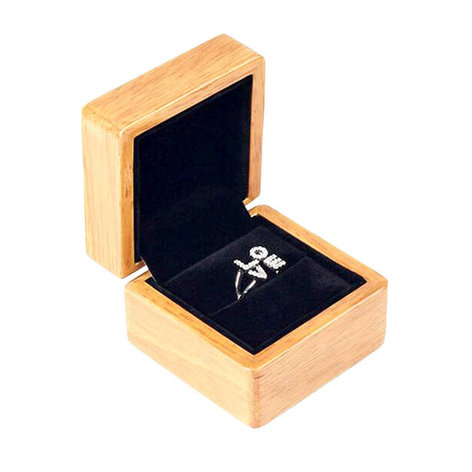 écrin à bijoux bois velours