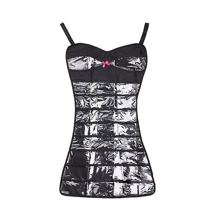Porte Bijoux Mural Robe Noire