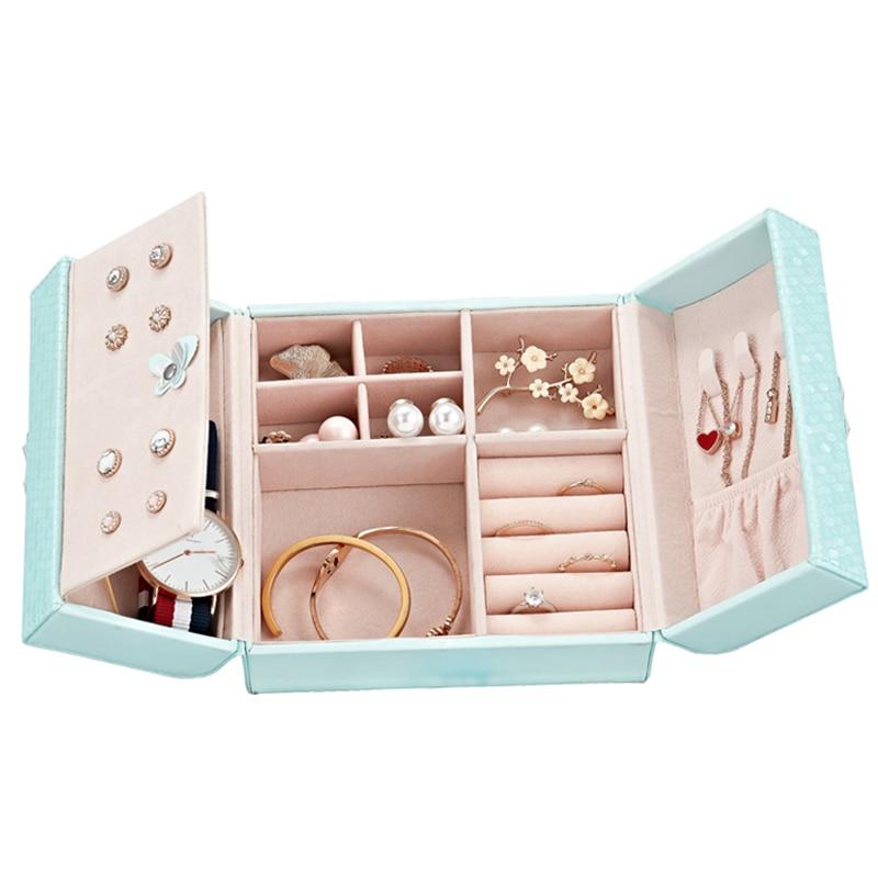 Boite a Bijoux Portable Fille Papillon