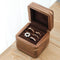 Écrin Bague Noyer Noir