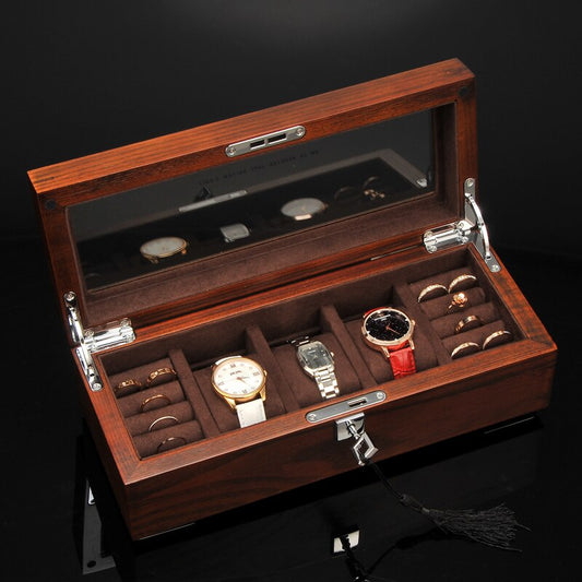 Boîte à Bijoux en Bois d'Orme