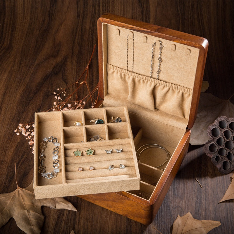 Boîte à Bijoux en Teck