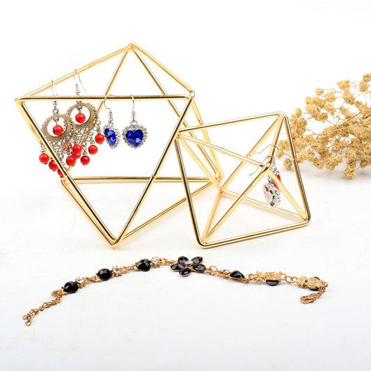 Porte Bijoux Géométriques Pyramide et Diamant