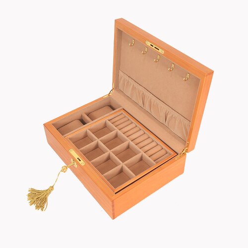 coffret bijoux femme et homme bois