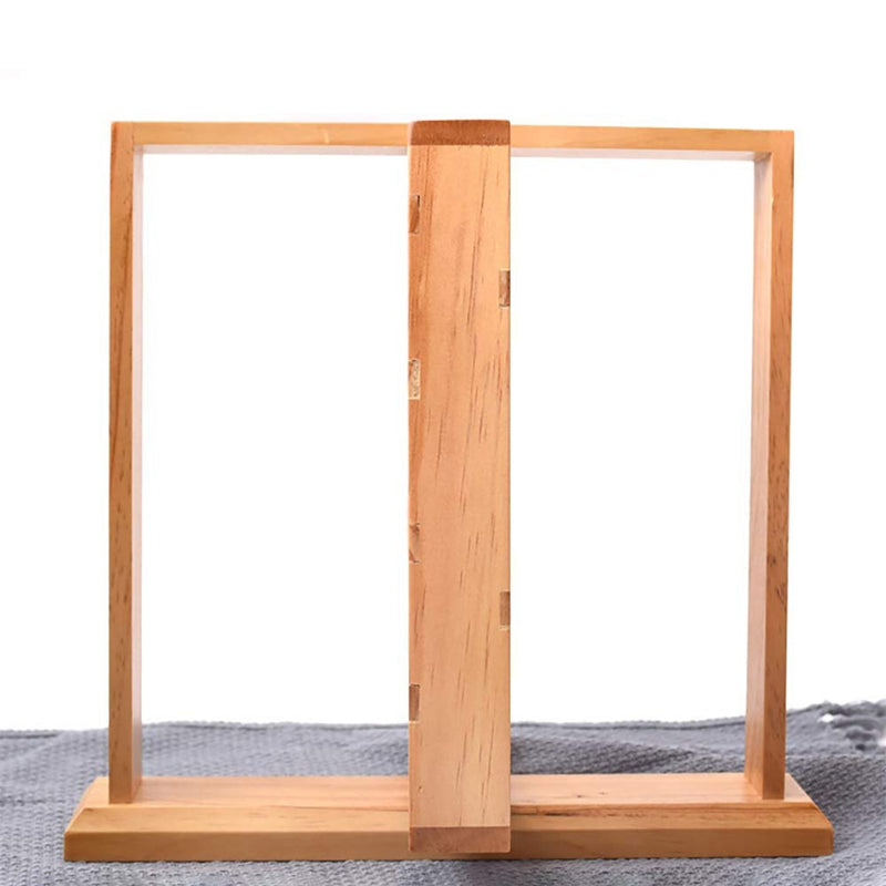 Porte Bijoux en Bois Naturel Boîtes d'Aphrodite