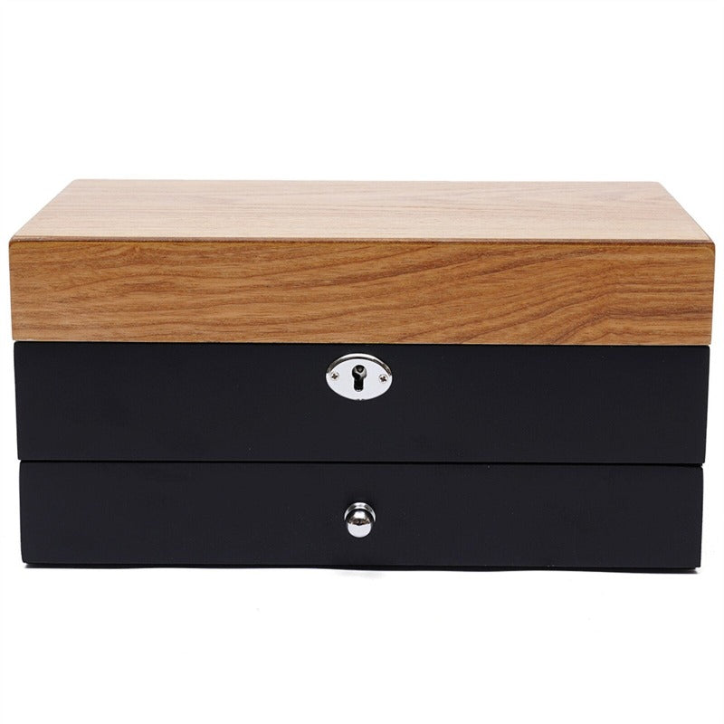 Boîte à Bijou en Bois Noir