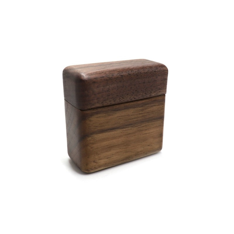 Écrin à Bague en Bois