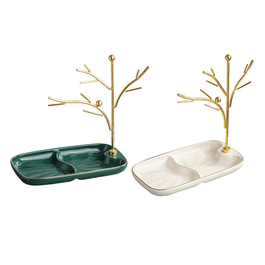 Arbre à Bijoux en Céramique