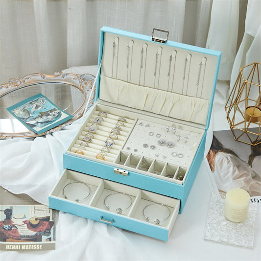 Boîte à Bijoux Fille Cuir