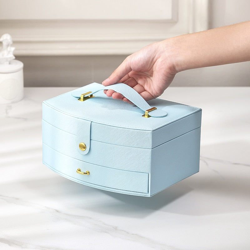 Boîte à Bijou Femme Cuir