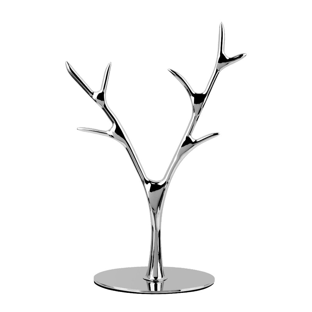 Arbre à Bijoux Chromé | Les Boîtes d'Aphrodite
