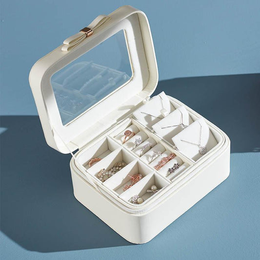Boîte à Bijoux  Voyage Cuir