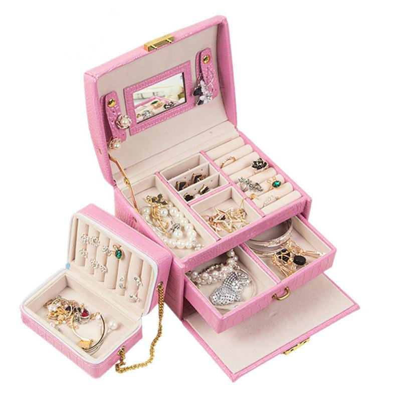 Boîte à Bijoux Pandora en Cuir | Les Boîtes d'Aphrodite